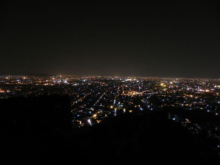 Jaipur Night View From Nahargarh Fort